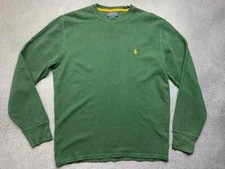 Polo Ralph Lauren Green Longsleeve Sweater Shirt Size M