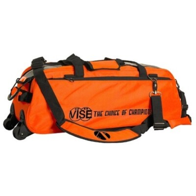 Vise Orange 3 Ball Tote Bowling Bag
