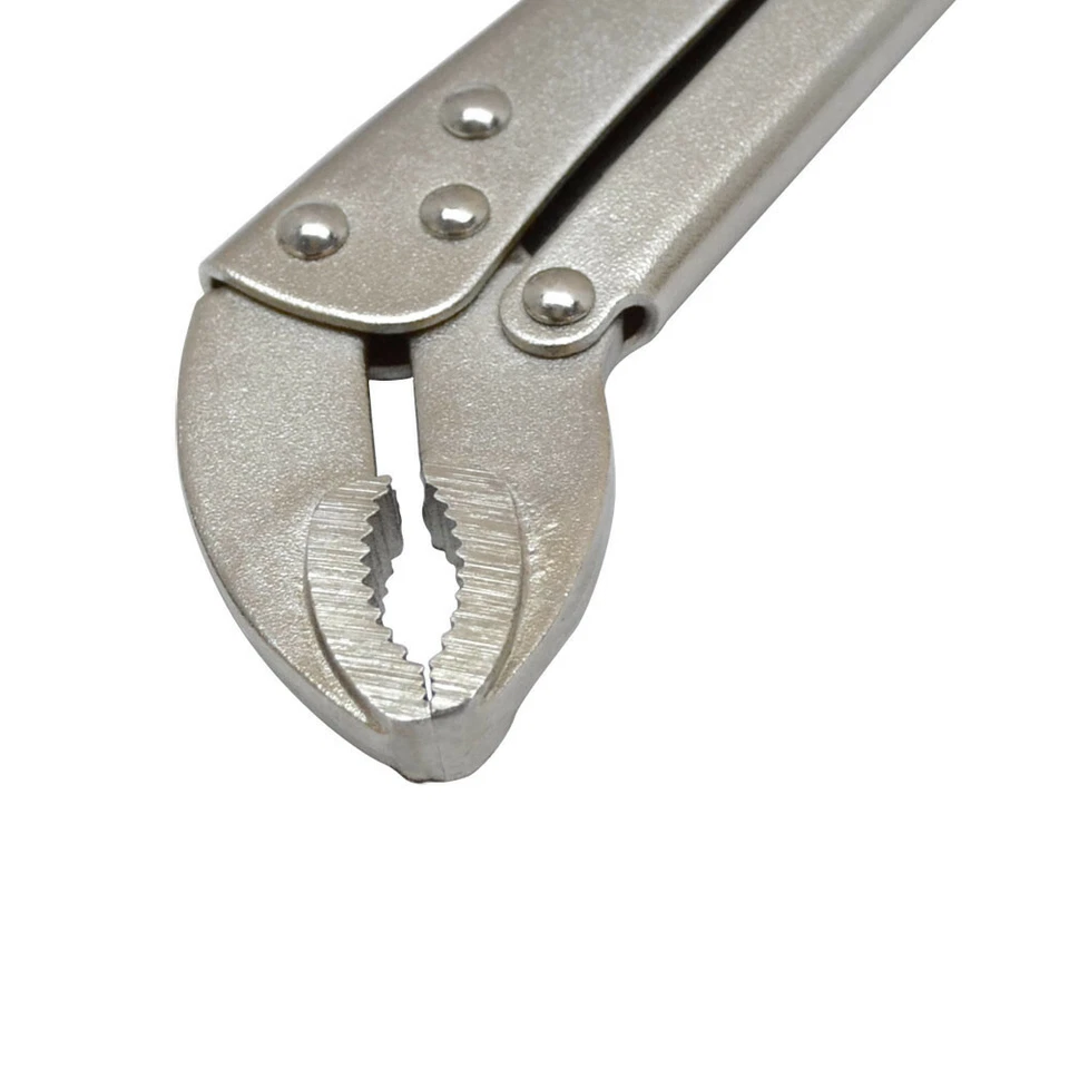 Alicates de bloqueo de alcance extra largo con mandíbula doblada de 15" - 45 grados Foto 4 de 4