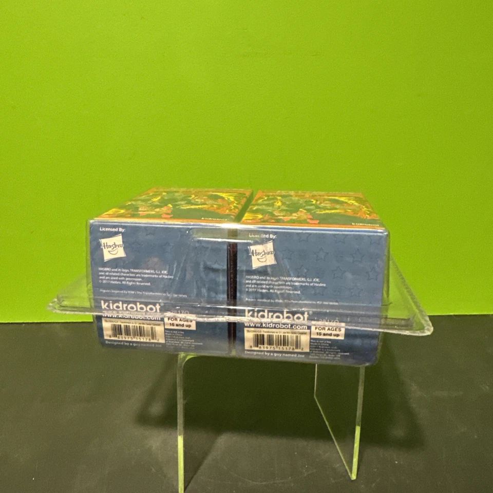 Kidrobot Hasbro 3" Vinyl Figure Transformers vs. G.I. Joe Vinyl Mini Series Set - Image 4 of 4