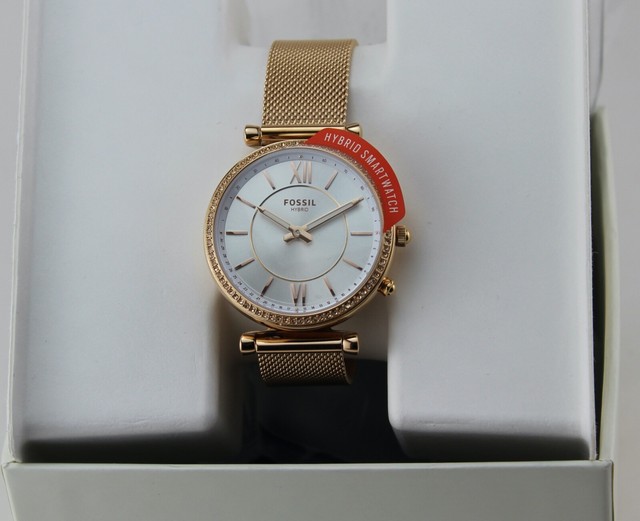 Authentic Fossil Carlie Rose Gold 