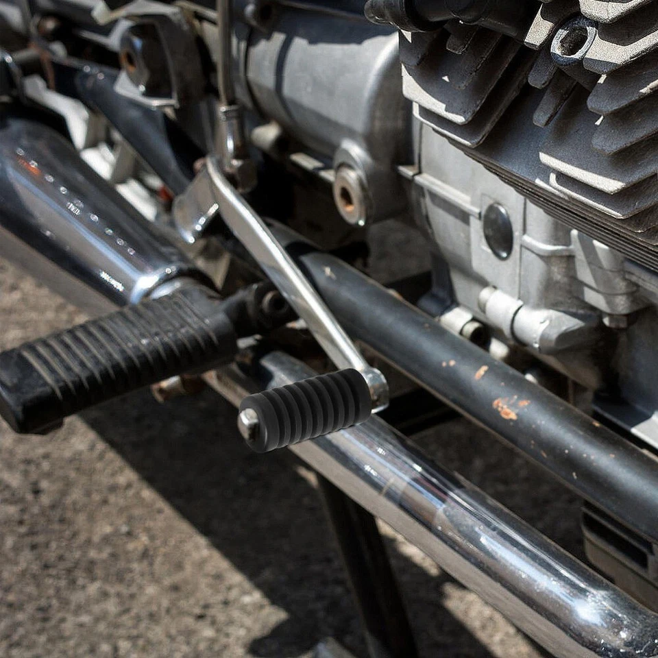 1Pcs Motorcycle Gear Shift Shifter Lever Foot Pad Pedal Rubber Cover For Yamaha - Imagem 3 de 4