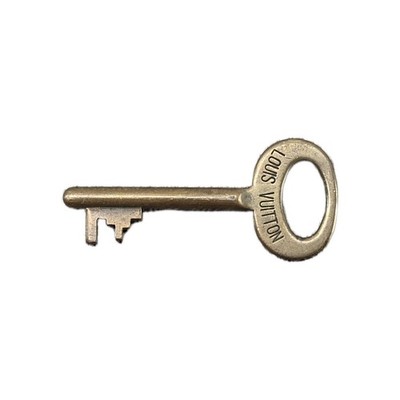 Louis Vuitton Authentic Vintage - Brass Skeleton Trunk Key - For Lock # 113841