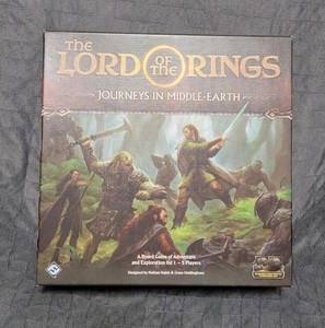 Fantasy Flight Games Lord of The Rings Journeys in Middle - COMPLETE
