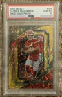 2022 Panini Select Gold Disco Prism /10 Patrick Mahomes II #369 Suite Level
