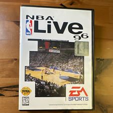EA SPORTS NBA Live 96 (Sega Genesis) Basketball Game w/ Manual Included
