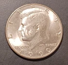 1990-D John F. Kennedy Half Dollar 50c US Coin Circulated (#1)