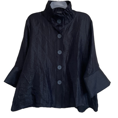 Damee Black Jacket XL Artsy Art to Wear