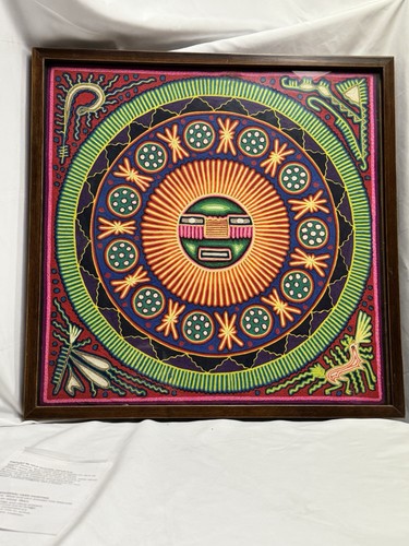 Huichol Yarn Painting