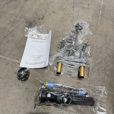 Glacier Bay Irena 4 in. Centerset 2-Handle Bathroom Faucet in Chrome