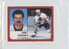 1988-89 Panini Album Stickers Dirk Graham #25 0a4