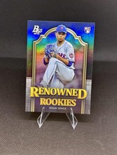 2023 Bowman Platinum #RR-18 Kodai Senga Renowned Rookies