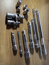 Halford Advanced Socket Extensions Job Lot Mechanics, lifetime Guarantee
