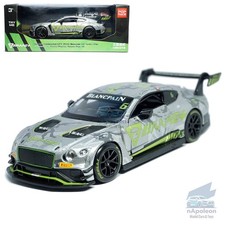 1:32 Bentley Continental GT3 Blancpain GT Series Asia 2018 Model Car Collection