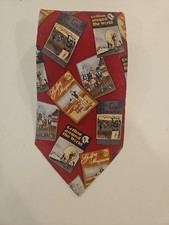 Golf Magazine Covers Men’s Silk Neck Tie Made in USA, TANGO by Max Rabb