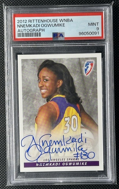 2012 Rittenhouse WNBA Nnemkadi Nneka Ogwumike Rookie Autograph RC Auto PSA 9