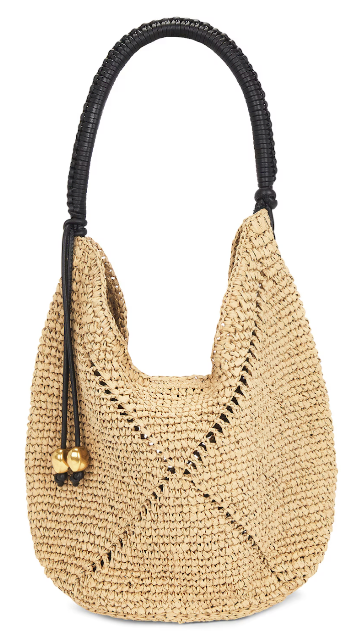 Madewell Lg Straw Pouchette Bag: Seasonal, US Stock, No import Fee