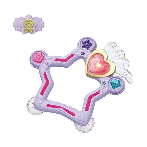 Happiness charge Pretty Cure Fortune tambourine Official BANDAI Collectible