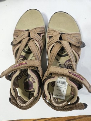 Women's Merrell Siren Lyric  Sandals Adjustable Leather Brown Pink US 7 New Shoe