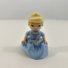 LEGO Duplo Cinderella w/ Dress & Prince Charming Minifigures Figures 6154 *READ*