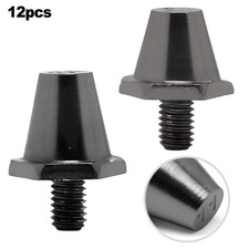 12pcs Football Boot Studs Replacement 11mm 13mm Threaded Aluminum Alloy
