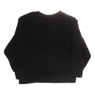 H&M, Sweatshirt, Größe: 98/104, Schwarz, Baumwolle/Polyester, Einfarbig #lnd