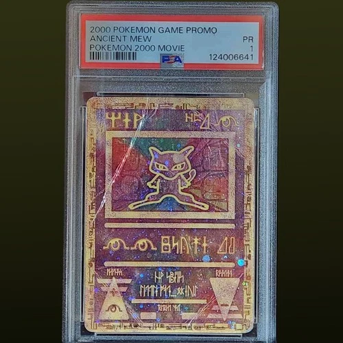 2000 POKEMON GAME MOVIE POKEMON 2000 MOVIE ANCIENT MEW PSA 1