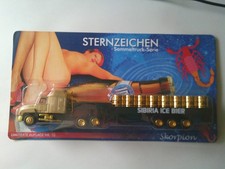 Sternzeichen Skorpion Br&auml;u ICE Bier Mack  SZ in  1:87 mit F&auml;sser, Girl Frau
