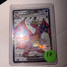 Pokémon TCG Charizard EX Obsidian Flames Ultra Rare Full Art Holo Card 215/197