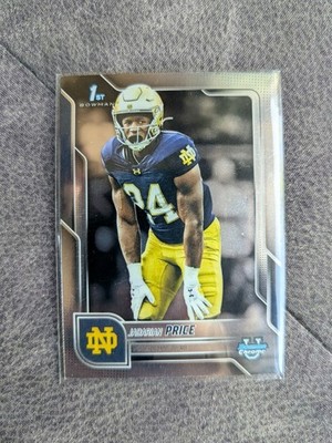 2025 Bowman University Chrome - Jadarian Price #117