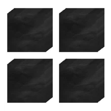 100pcs Candy Foil Wrappers 8" x 8" Chocolate Bar Wrappers Black