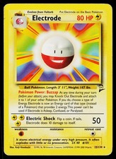 Electrode 25/130 Rare Base Set 2 Pokemon Moderately Played on eBay