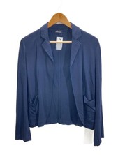 COMME des GARCONS Wool Buttonless Jacket Black