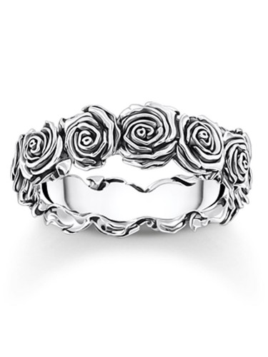 Thomas Sabo TR2488-637-21-54 Anillo con rosas Señoras - Bild 1 von 2