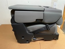 15 -22 Oem Ford F150 Center Jump Seat Console Gray Cloth New Nice F250 No