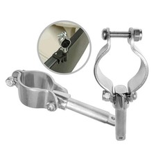 2x Marine Edelstahl Klemme an Ruderdolle für Bootsangeln mit 1/2 Zoll Stecknuss*