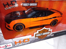 1:24 COMPLETELY OUT OF PRODUCTION HARLEY DAVIDSON CUSTOM EDITION 2017 CAMARO ZL1