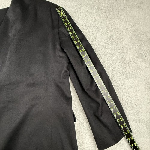 Loro Piana Blazer Mens 42L Black 100 Cashmere Canada Italy Sport Coat Jacket EUC - Picture 19 of 20