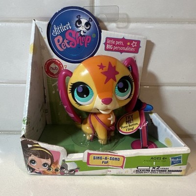 LPS Littlest Pet Shop Singing Pets Puppy Dog Sing-A-Song Pup Hasbro 2011 New