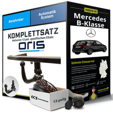 Für MERCEDES B-Klasse Typ W246 Anhängerkupplung abnehmbar +eSatz 13pol 11- Set Für MERCEDES B-Klasse Typ W246 Anhängerkupplung abnehmbar +eSatz 13pol 11- Set
