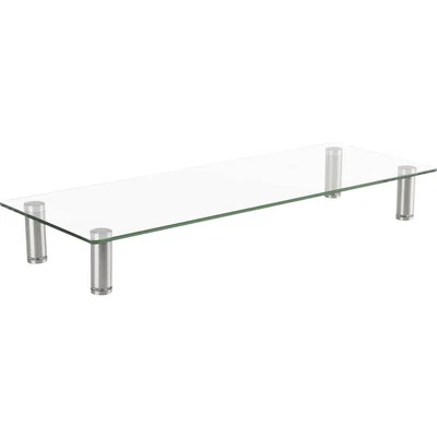 SpeaKa Professional Monitor-Erhöhung Höhen-Bereich: 75 bis 90 mm Transparent