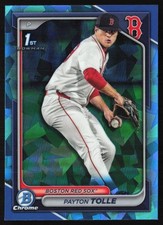 2024 Bowman Draft Chrome Sapphire Payton Tolle #BDC-63 GS1-2