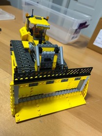 Retired 2009 Lego 7685 City Construction Bulldozer No Instructions 1 Minifigure