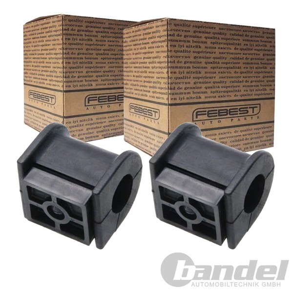 2X Febest Stabilager Gummilager Stabi Hinten Passend FüR Lexus Hs Toyota Auris A-image