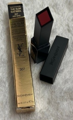 YSL Limited Edition Slim Velvet Radical Matte Lipstick 307 Fiery Spice 0.07oz/2g