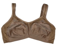 ABC Style 511 Mastectomy Bra 44C Pocketed Wide Strap Floral Mesh Support