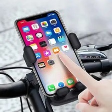 Motorcycle  Scooter Handlebar Phone Mount Holder for 4.7" to Color: Dark gray