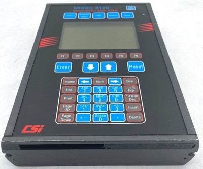 EMERSON CSI 2120-2 MACHINERY ANALYZER REV.2 W/ PROTECTIVE CASE
