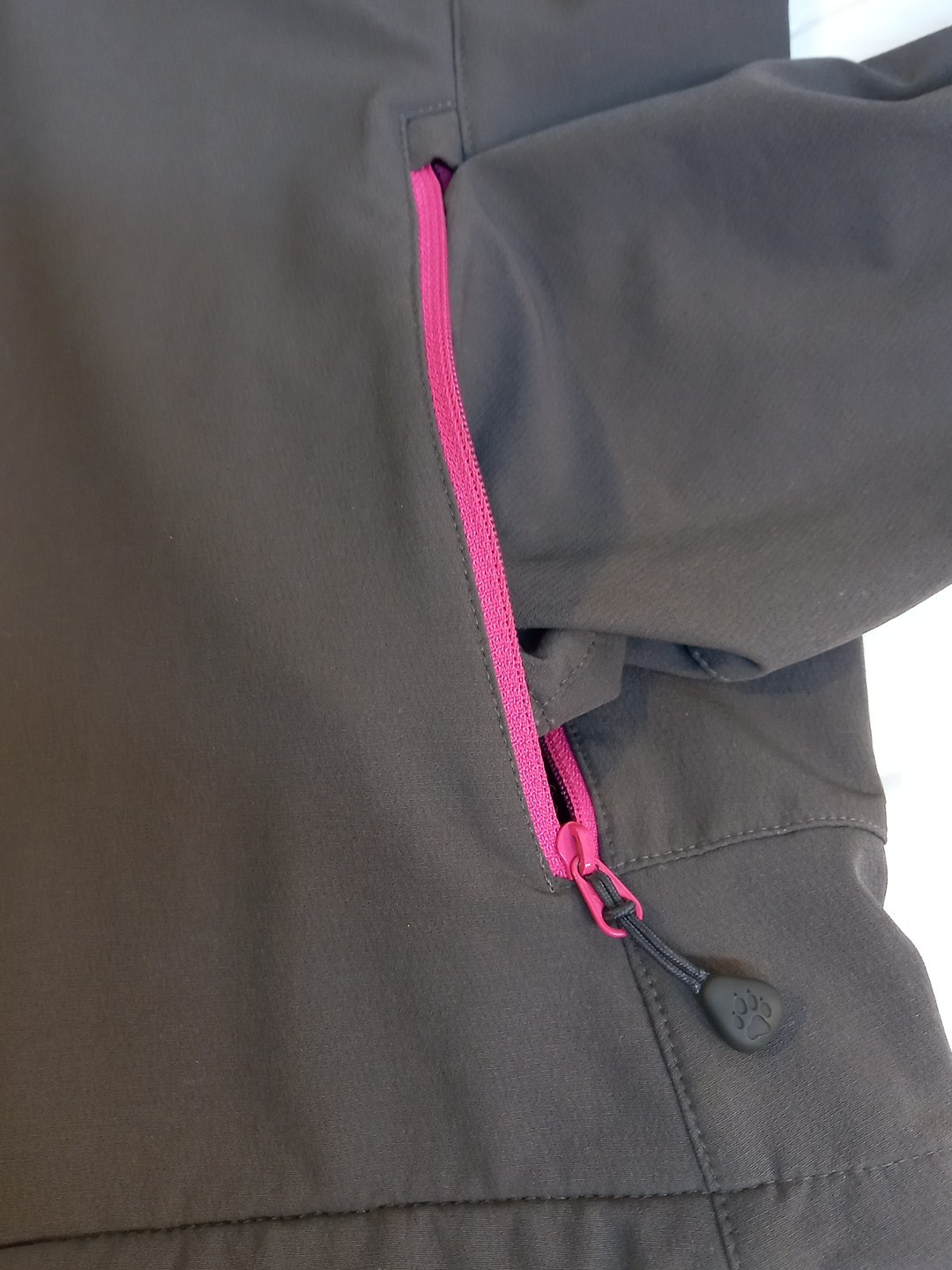 Jack Wolfskin Flexshield Softshell Grey UK10 Modi… - image 5