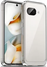 For GOOGLE PIXEL 9A SHOCKPROOF TPU CLEAR CASE SOFT SILICONE GEL BACK SLIM COVER